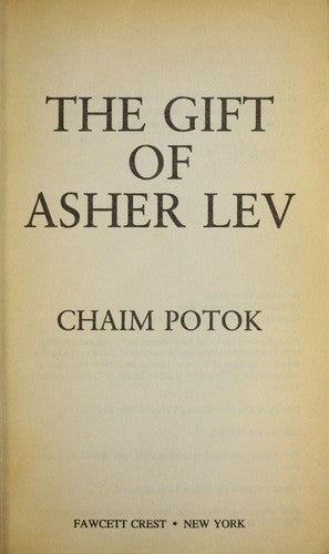 The Gift of Asher Lev