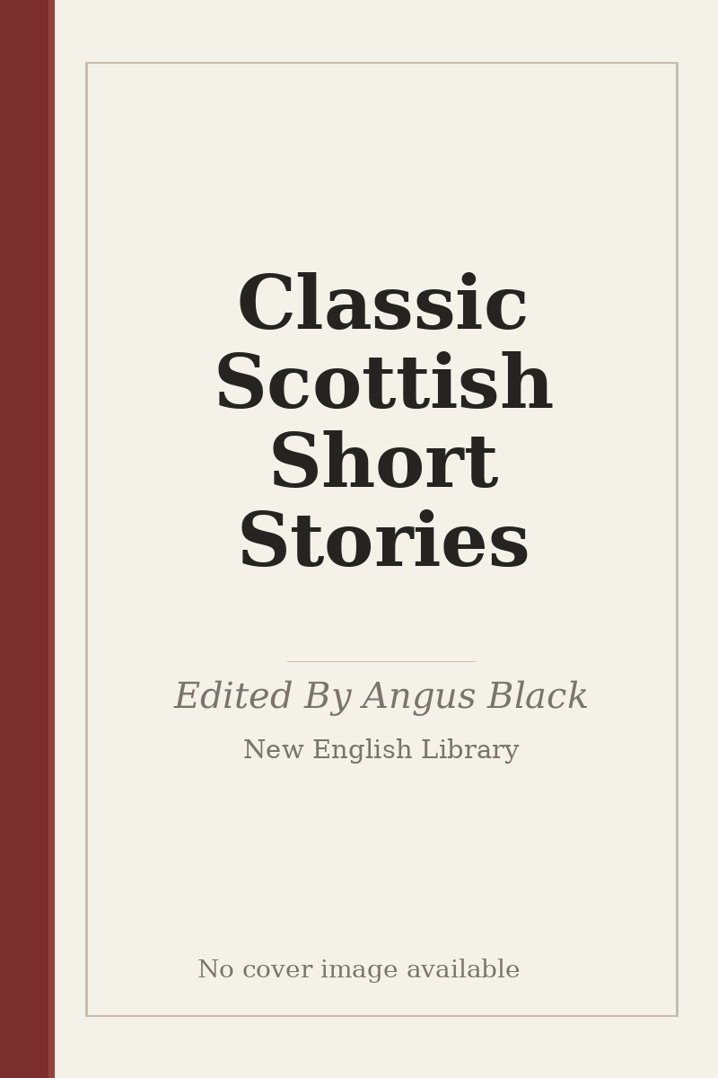 Classic Scottish Short Stories - no cover image available
