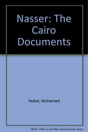 Nasser: The Cairo Documents