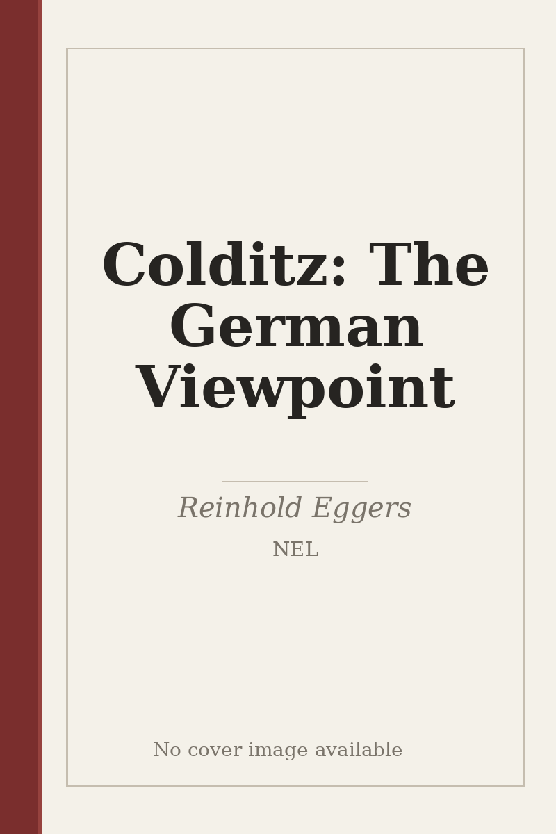 Colditz: The German Viewpoint - no cover image available