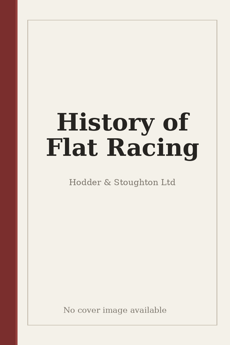 History of Flat Racing - no cover image available