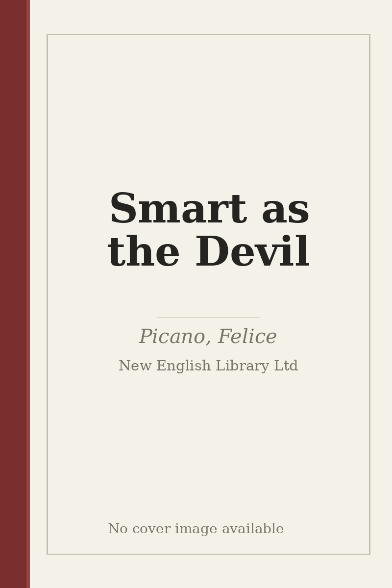 Smart as the Devil - no cover image available