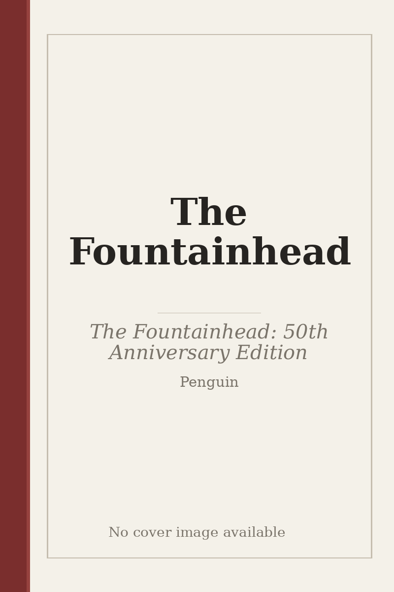 The Fountainhead - no cover image available