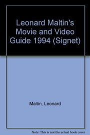 Leonard Maltin's Movie and Video Guide (Signet)