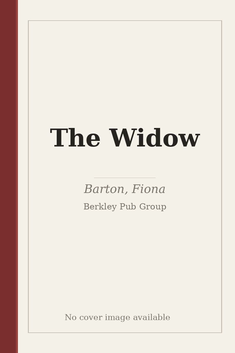 The Widow - no cover image available