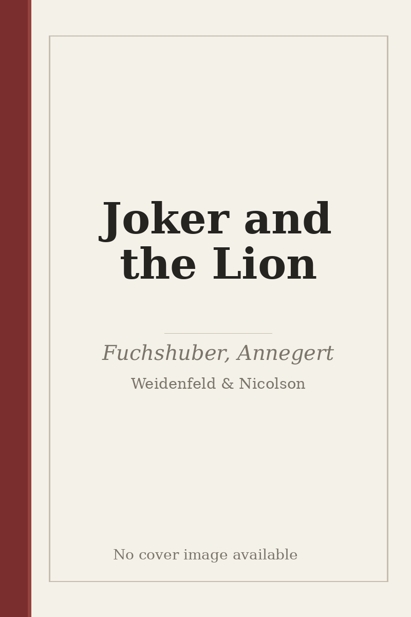 Joker and the Lion - no cover image available