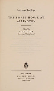 Small House at Allington (Everyman's Library)