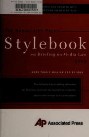 AP Associated Press Stylebook 2009: And Briefing on Media Law (The Associated Press Stylebook)