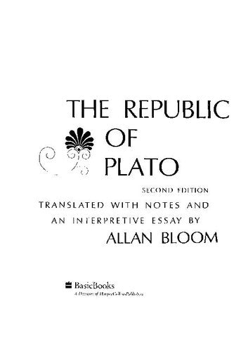 The Republic of Plato