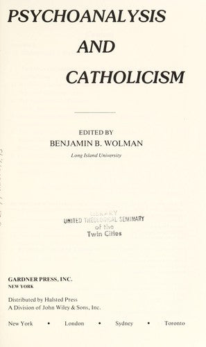 Psychoanalysis and Catholicism