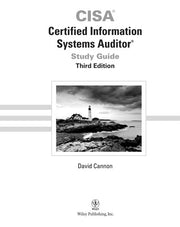 CISA Certified Information Systems Auditor Study Guide: Certified Information Systems Auditor Study Guide, Third Edition