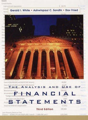 The Analysis and Use of Financial Statements