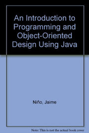 WIE An Introduction to Programming and Object–Oriented Design Using JAVA