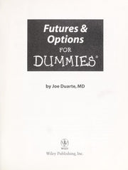 Futures & Options For Dummies®