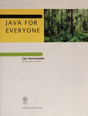 Java For Everyone
