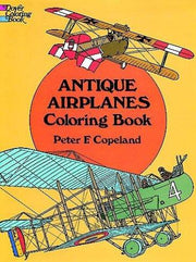 Antique Airplanes Coloring Book (Dover History Coloring Book)
