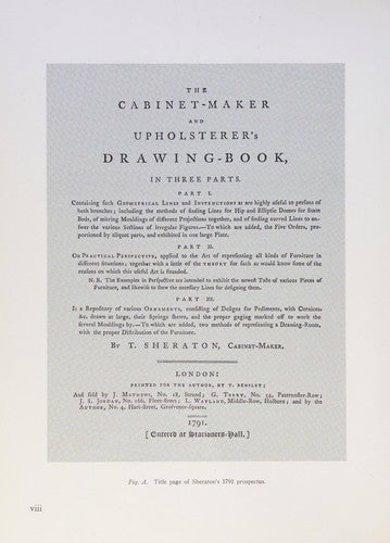 Thomas Sheraton's Classical Revival Furniture Designs