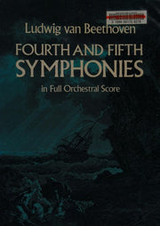 Fourth and Fifth Symphonies in Full Orchestration Score