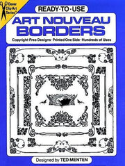 Ready-to-Use Art Nouveau Borders (Dover Clip Art)