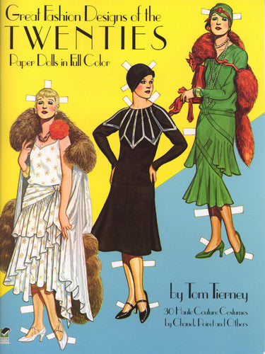 Great Fashion Designs of the Twenties Paper Dolls in Full Colour (Dover Paper Dolls)
