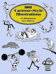1001 Cartoon-Style Illustrations (Dover Pictorial Archive)