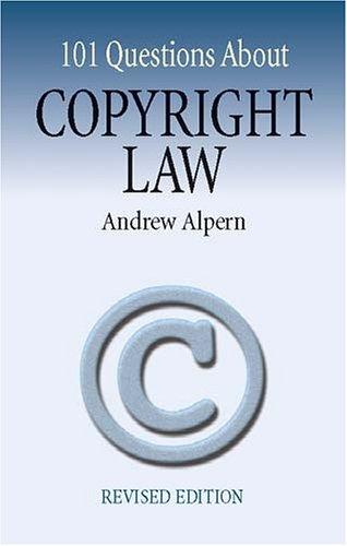 101 Questions about Copyright Law