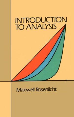 Introduction to Analysis (Dover Books on MaTHEMA 1.4tics)