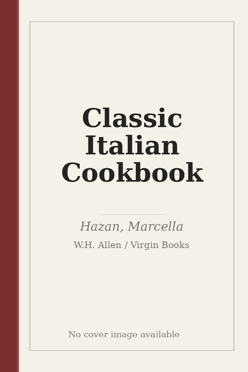 Classic Italian Cookbook - no cover image available