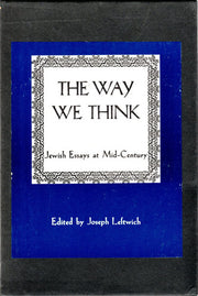 The way we think: A collection of essays from the Yiddish