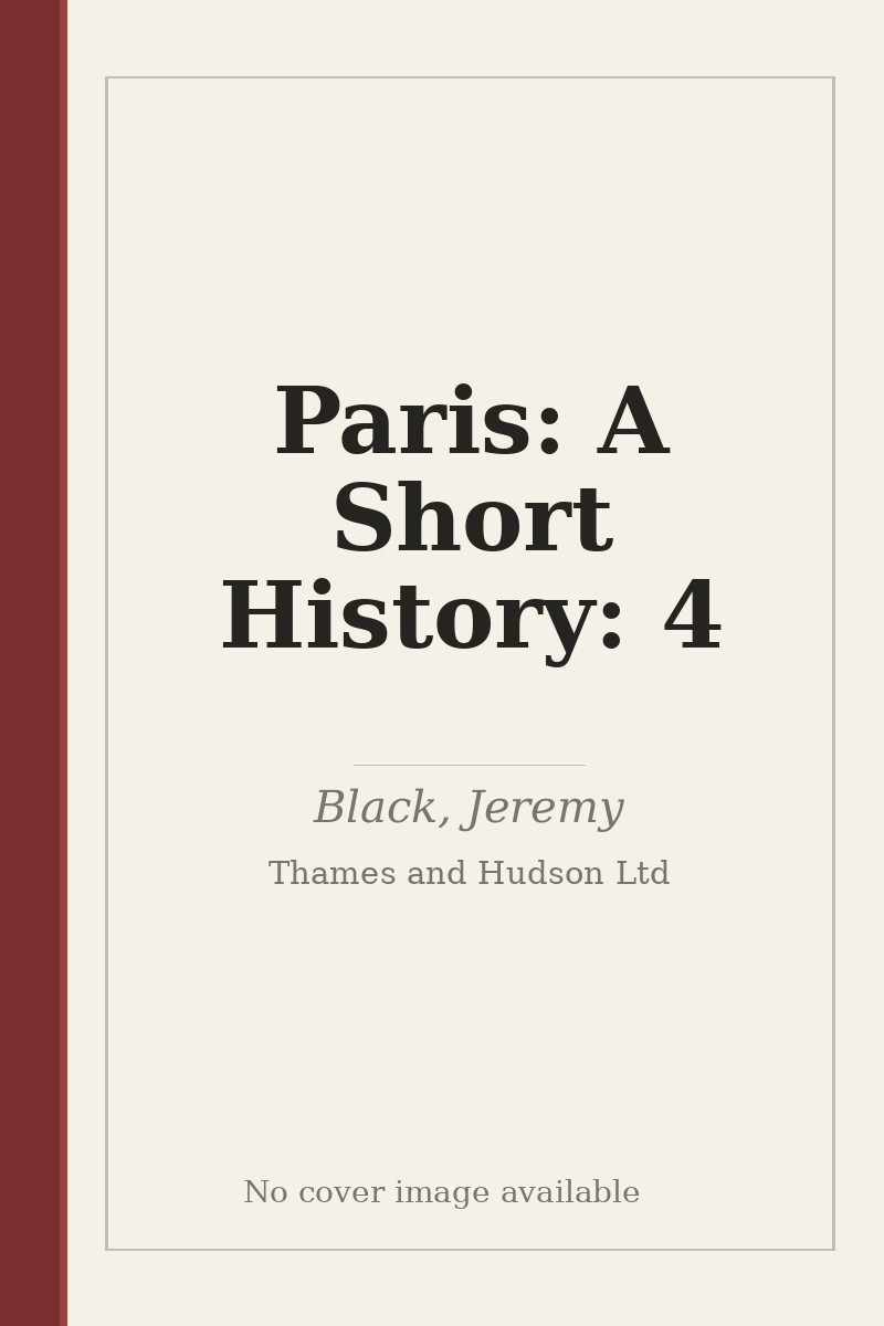 Paris: A Short History: 4 - no cover image available