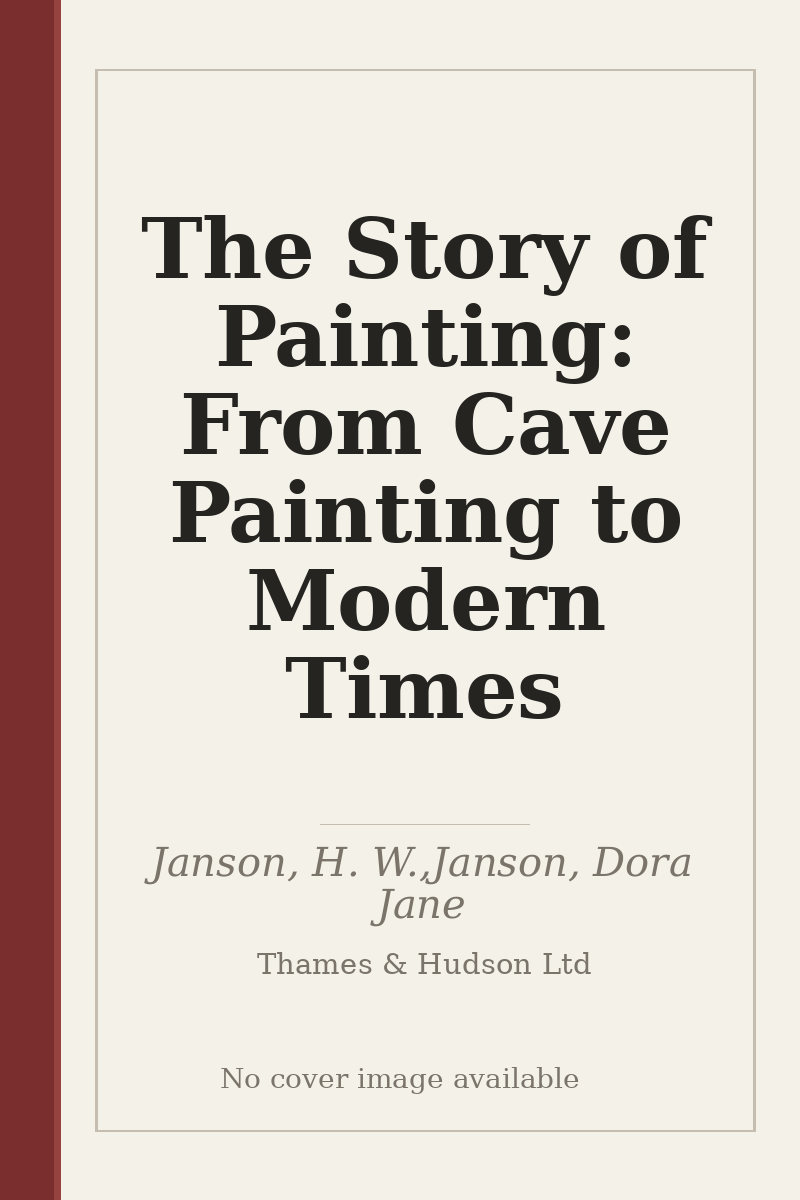 The Story of Painting: From Cave Painting to Modern Times - no cover image available