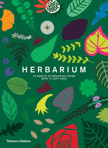 Herbarium: Gift Wrapping Paper Book: 10 Sheets of Wrapping Paper with 12 Gift Tags