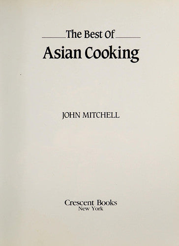 The Best of Asian Cooking