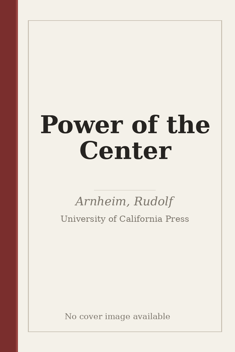 Power of the Center - no cover image available