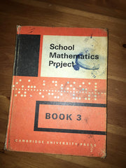 Smp Book 3 (School Mathematics Project Numbered Books)