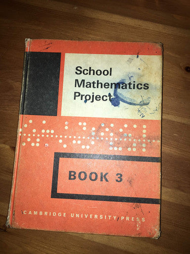 Smp Book 3 (School Mathematics Project Numbered Books)
