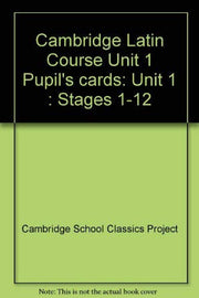 Cambridge Latin Course Unit 1 Pupil's cards