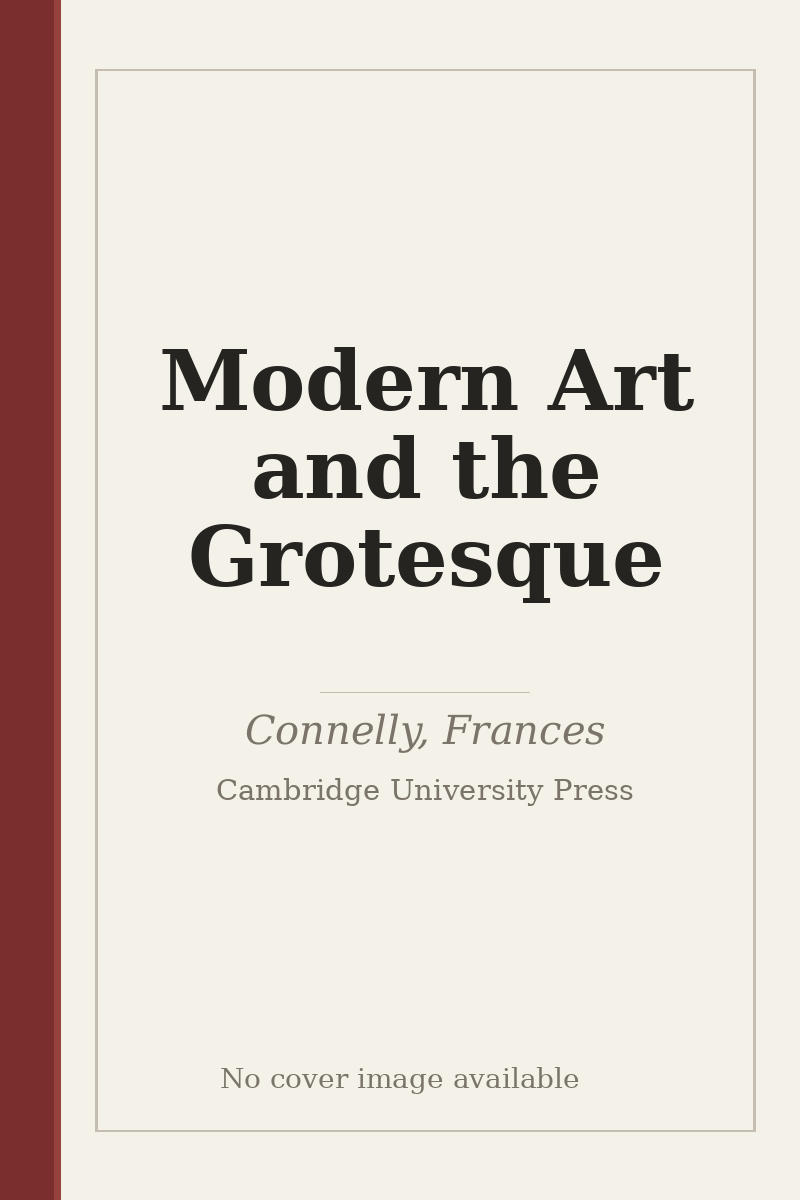 Modern Art and the Grotesque - no cover image available
