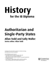 History for the IB Diploma: Origins and Development of Authoritarian and Single Party States