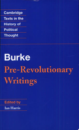 Pre-Revolutionary Writings (Cambridge Texts in the History of Political Thought)
