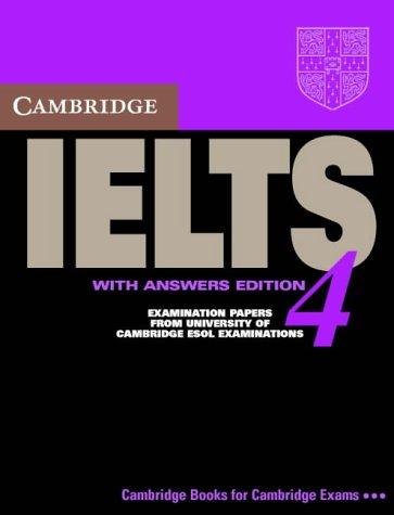 Cambridge IELTS 4 Self Study Pack: Examination papers from University of Cambridge ESOL Examinations (IELTS Practice Tests)
