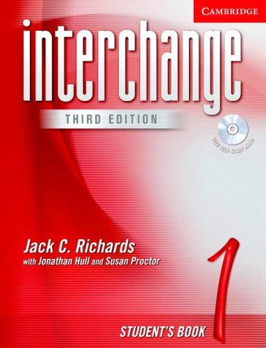 Interchange Level 1 Student's Book 1 with Audio CD (Interchange Third Edition)