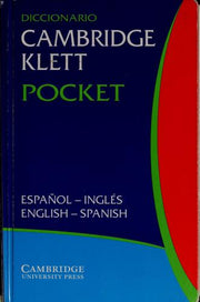 Diccionario Cambridge Klett Pocket Español-Inglés/English-Spanish Flexicover