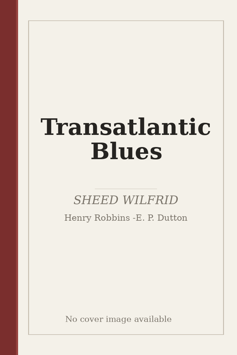 Transatlantic Blues - no cover image available