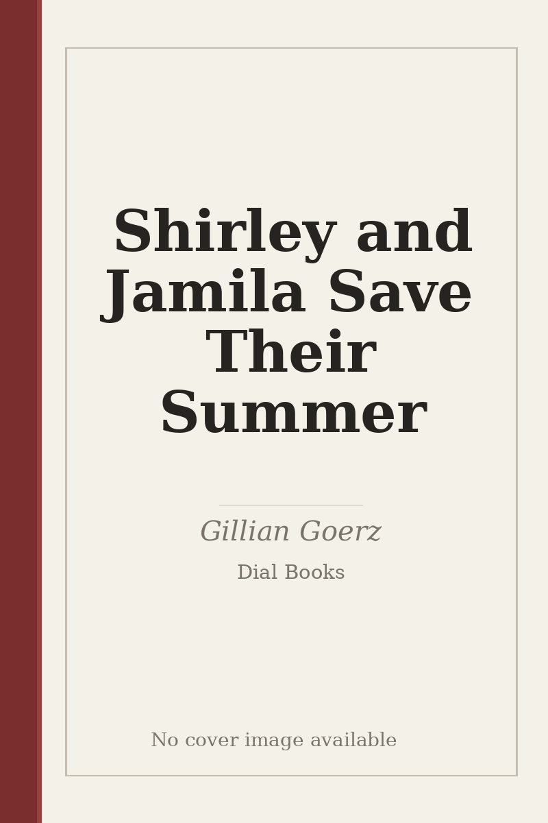 Shirley and Jamila Save Their Summer - no cover image available