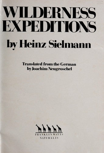 Wilderness Expeditions
