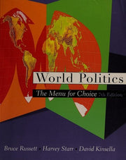 World Politics: The Menu for Choice