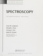 Introduction to Spectroscopy, International Edition