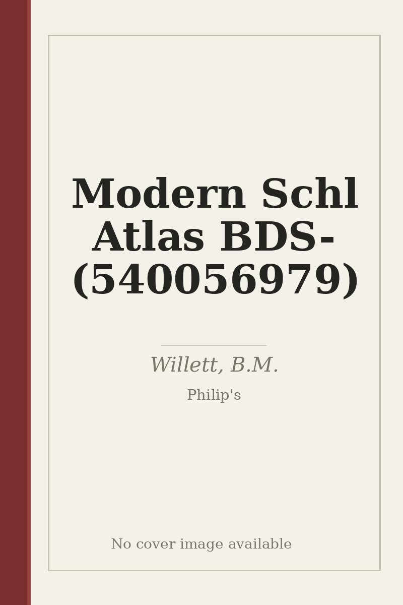 Modern Schl Atlas BDS-(540056979) - no cover image available