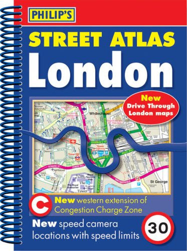 Philip's Street Atlas London: Pocket Spiral